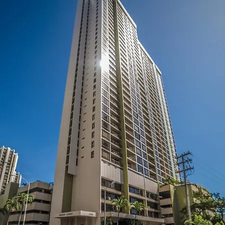 Waikiki Sunset Mountain View Near Beach With Parking Honolulu Exterior photo